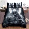 Sleep Like A Champ Roman Reigns Duvet Monochrome Magic elitetrendwear 1