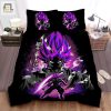 Level Up Your Sleep Gokus Super Saiyan Purple Duvet Set elitetrendwear 1