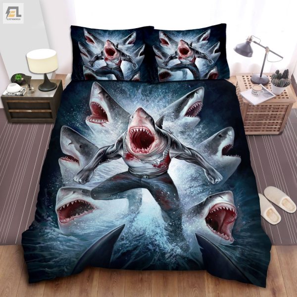 Sleep Like A King Shark Comfy Unique Bedding Sets elitetrendwear 1