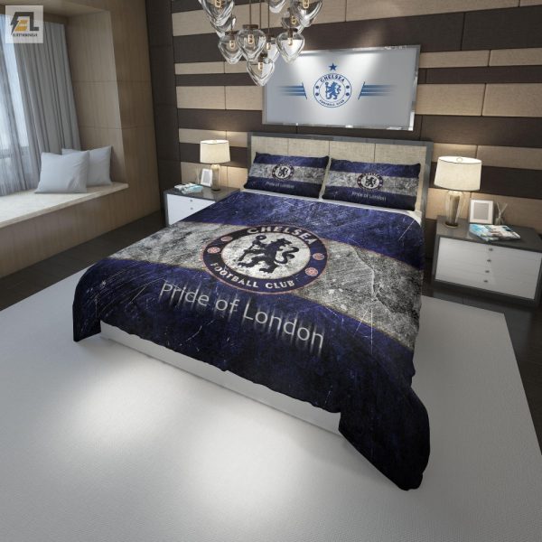 Score Big Dream Goals With Chelsea Fc 2 Duvet Set elitetrendwear 1