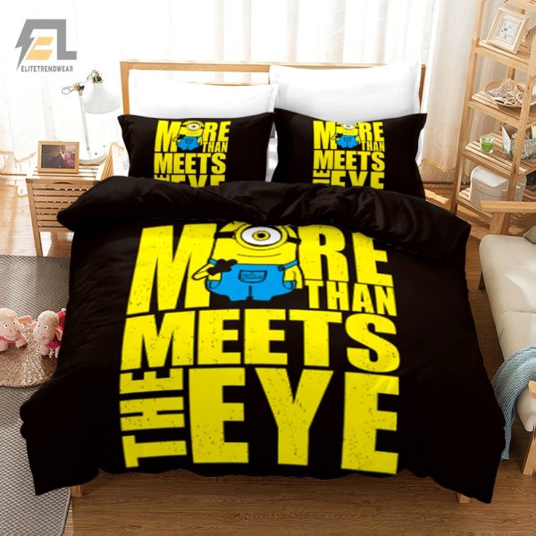 Minion Madness Comfy Quirky Duvet Cover Bedroom Sets elitetrendwear 1