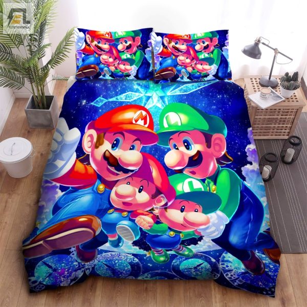 Levelup Your Bed With Mario Luigi Baby Duo Duvet Sets elitetrendwear 1