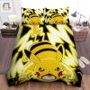 Get Zapped To Sleep Angry Pikachu Duvet Cover Set elitetrendwear 1