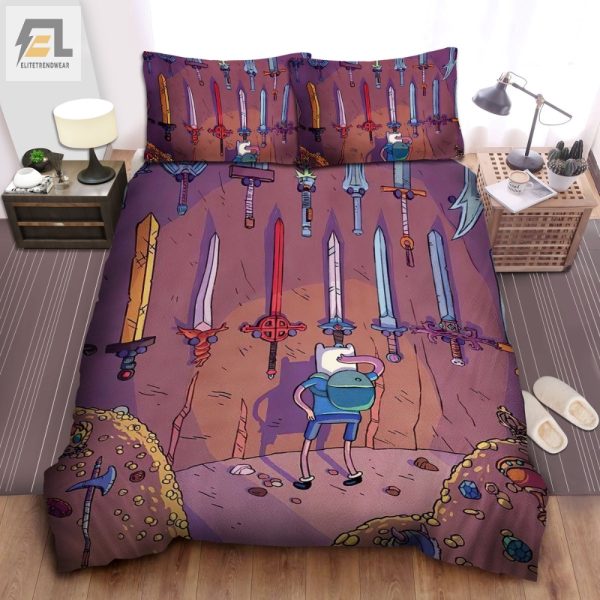 Comfy Quirky Adventure Time Choice Duvet Bedding Set elitetrendwear 1