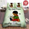 Royal Comfort Funny Custom Name Black Boy Duvet Set elitetrendwear 1