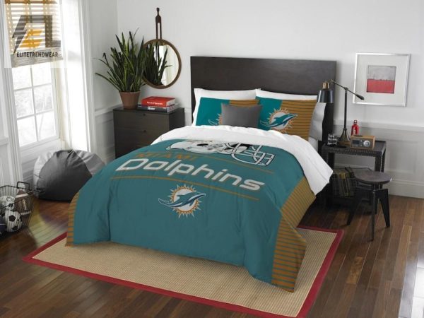 Dive Into Dreams Miami Dolphins Comfy Bedding Sets elitetrendwear 1