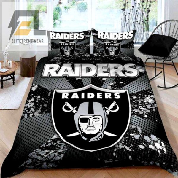 Sleep Like A Raider Comfy Custom Oakland Duvet Sets elitetrendwear 1