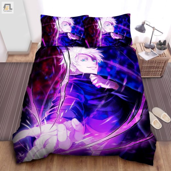 Cuddle With Gojo Funny Jujutsu Kaisen Bedding Sets For Fans elitetrendwear 1