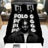 Snuggle Up With Polo G Funky Black White Art Bedding elitetrendwear 1