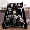 Snuggle With Roman Reigns Funny Duvet Cover For Superfans elitetrendwear 1