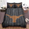 Snuggle With Longhorns Quirky Texas Ncaa 3D Duvet Set elitetrendwear 1