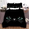 Whisker Wonderland Quirky Black Cat Duvet Cover Set elitetrendwear 1