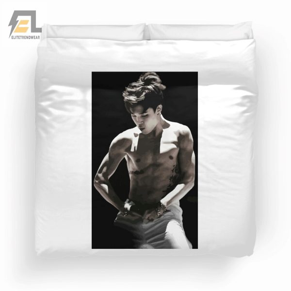 Snuggle Up With Jimin Bts Duvet Cover Sweet Dreams elitetrendwear 1