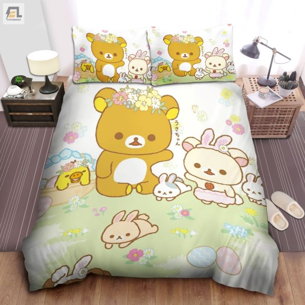 Snuggle Up With Rilakkuma Bunnies Cozy Duvet Sets elitetrendwear 1