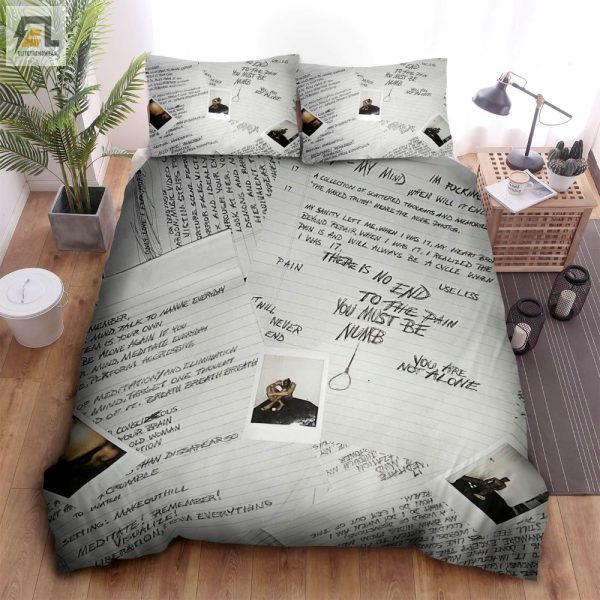 Snuggle With Xxxtentacion Cozy 17 Album Duvet Set elitetrendwear 1