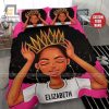 Royal Laughs Unique Black Girl Crown Duvet Set Gifts elitetrendwear 1