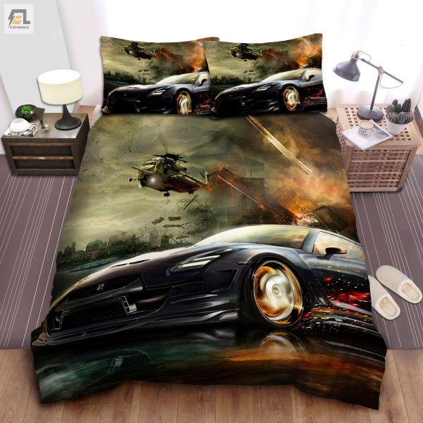 Turbocharged Tornado Comfy Race Car Bedding With A Twist elitetrendwear 1