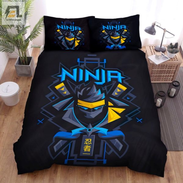 Sleep Like A Streamer Ninja Comfy Quirky Duvet Sets elitetrendwear 1