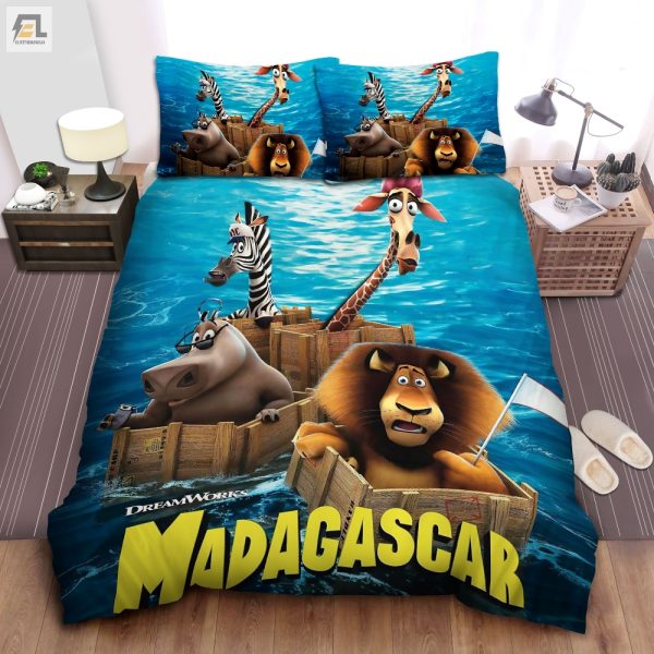 Madagascar Fun Duvet Cover Quirky Comfort For Nyc Bedrooms elitetrendwear 1