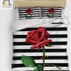 Bloomin Cozy Red Roses Duvet Sets For Petalperfect Sleep elitetrendwear 1