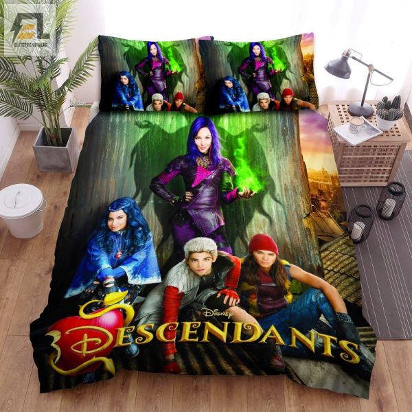 Dream Like Royalty Comfy Descendants Poster Bedding Sets elitetrendwear 1