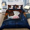 Udderly Cozy Cow Denim Duvet Sets For A Moonique Bedroom elitetrendwear 1