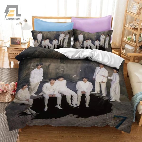 Snuggle With Bts 3D Map Of The Soul 7 Duvet Cover Set elitetrendwear 1