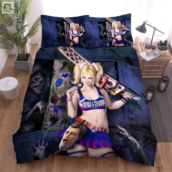 Sweet Dreams Lollipop Chainsaw Duvet Sets For A Comfy Slay elitetrendwear 1