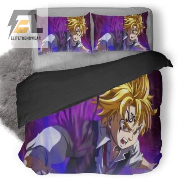 Snuggle Like A Sin Meliodas Duvet Cover Bedding Set elitetrendwear 1