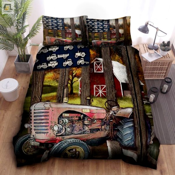 Tractor Dreams Hilarious Cozy American Duvet Sets elitetrendwear 1