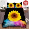 Groovy Sunflower Duvet Personalized Cozy Colorfully Yours elitetrendwear 1