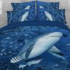 Snuggle With Sharks Hilarious 3D Ocean Duvet Set elitetrendwear 1