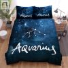 Snuggle Stars Quirky Aquarius Duvet Cover Bedding Set elitetrendwear 1