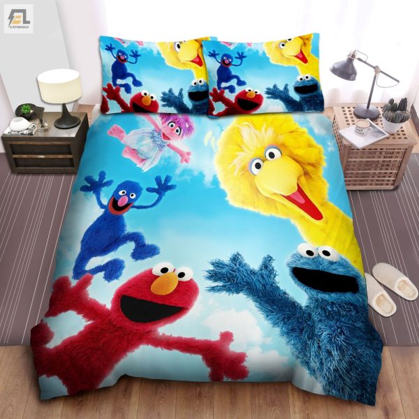 Snuggle With Elmo Friends Fun Sesame Street Bedding elitetrendwear 1