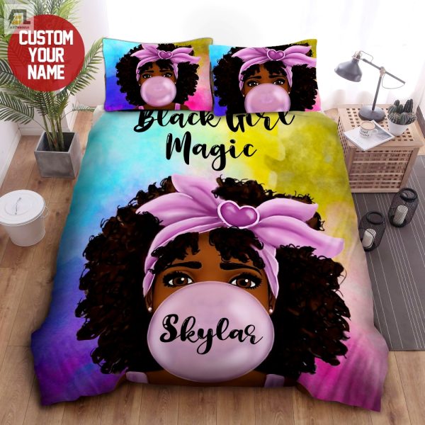 Black Girl Magic Duvet Funky Cozy Custom Bedding elitetrendwear 1