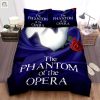 Sleep With The Phantom Comfy Opera Mask Rose Duvet Set elitetrendwear 1