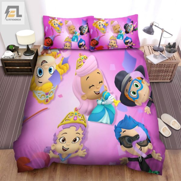 Snuggle Up With Bubble Guppies Fun Cozy Bedding Sets elitetrendwear 1