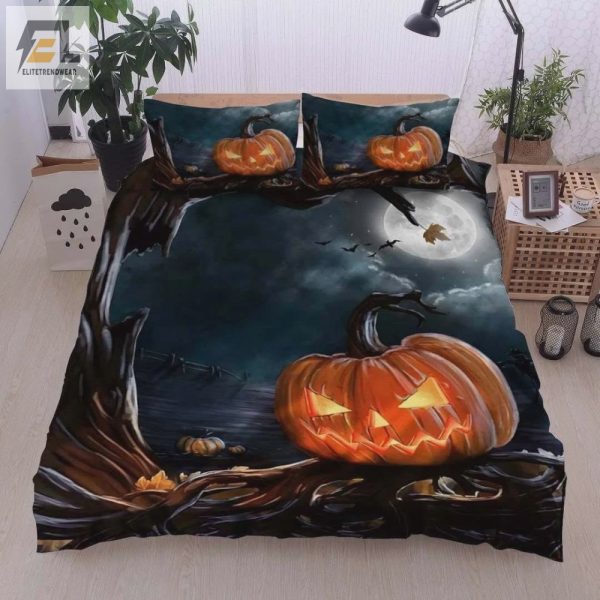 Spooktacular Night Cozy Halloween Duvet Bedding Sets elitetrendwear 1