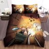 Epic Battle Bed Set Warriors Vs. White Octopus Duvet elitetrendwear 1