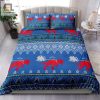 Dinomite Xmas Duvet Cover Cozy Comfy And Funny Bedding elitetrendwear 1