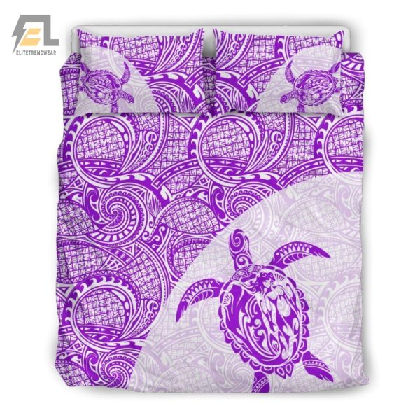 Sleep With Tropical Tails Funny Turtle Mermaid Bedding Set elitetrendwear 1