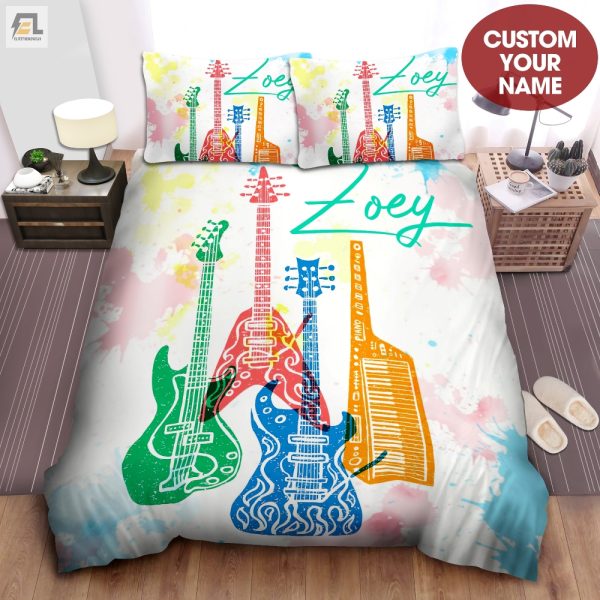 Rock Your Sleep Funny Electric Guitar Bedding Sets elitetrendwear 1