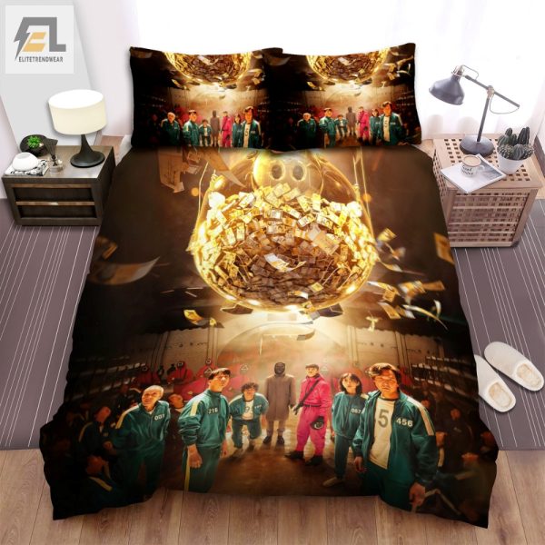 Sleep Like A Winner Squid Game Duvet Cover Bedding Set elitetrendwear 1