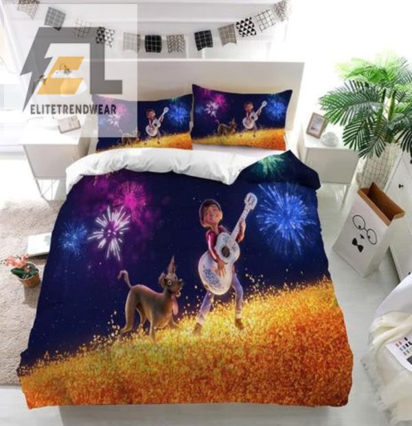 Coco Guitar Duvet Dream Strum In Disney Delight elitetrendwear 1