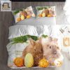 Eggciting Bunny Easter Duvet Hoppy Comfy Bedding Fun elitetrendwear 1