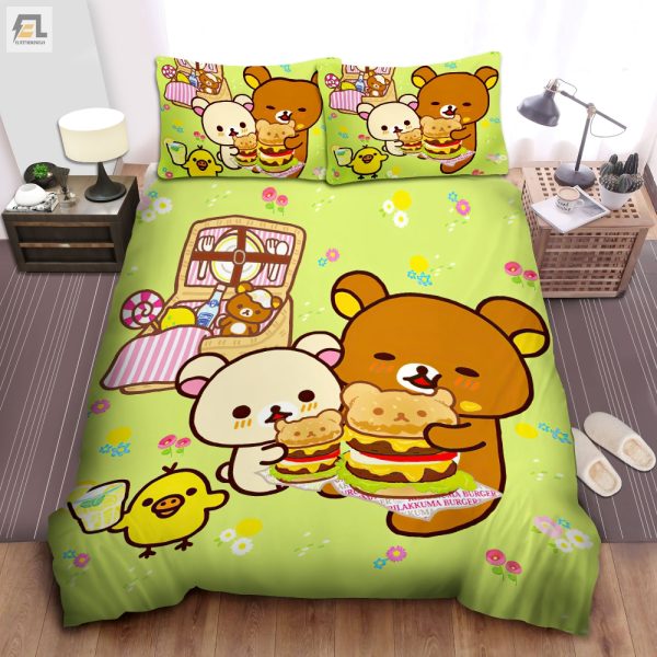 Rilakkuma Picnic Duvet Cozy Comfort With A Smile elitetrendwear 1