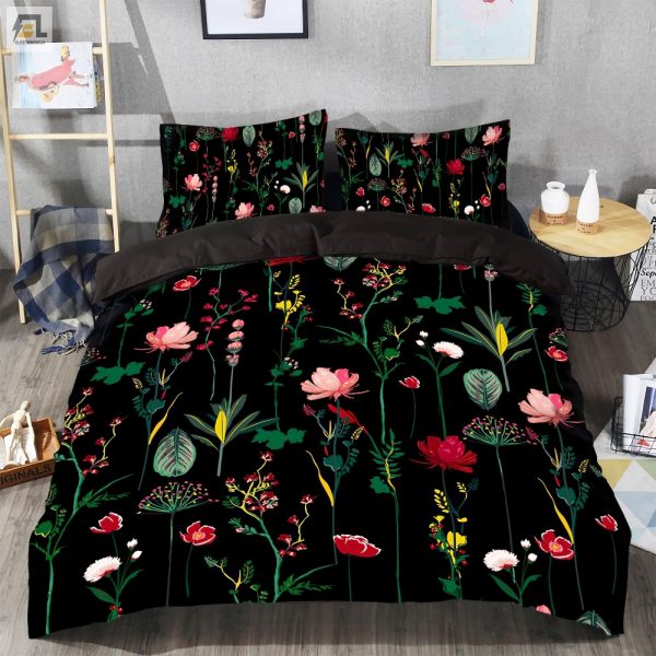 Dream In Bloom Quirky 3D Garden Flower Bedding Sets elitetrendwear 1