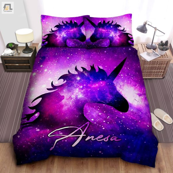 Sleep In Style Custom Galaxy Unicorn Duvet Cover Magic elitetrendwear 1