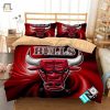 Score Big Dreams Bulls 3D Logo Duvet Covers For Fans elitetrendwear 1