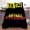 Sleep Like A Pro Funny Softball Duvet Cover Set For Fans elitetrendwear 1